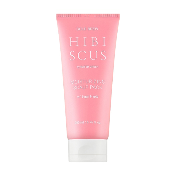 Rated Green Hibiscus Moisturizing Scalp Pack W/ Honey – Увлажняющая маска для кожи головы с соком гибискуса, 200 мл