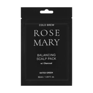 Rated Green Rosemary Balancing Scalp Pack W/ Charcoal – Балансуюча маска для шкіри голови із соком розмарину, 50 мл
