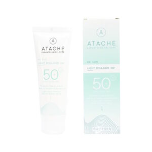 Atache Be Sun Light Emulsion SPF 50+ – Омолоджуючий сонцезахисний флюїд, 75 мл