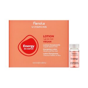 Fanola Vitamins Energy Be Complex Lotion – Набор ампул против выпадения волос, 12x10 мл