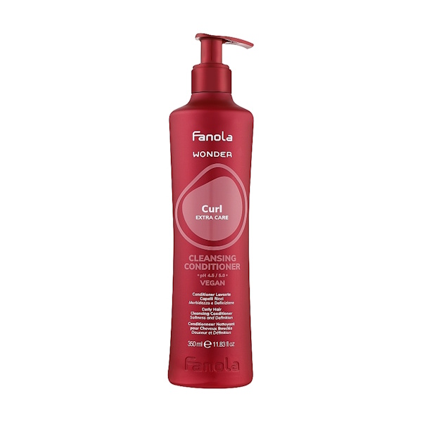 Fanola Wonder Curl Extra Care Cleansing Conditioner – Кондиционер для мягкости и упругости локонов вьющихся волос, 350 мл