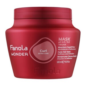 Fanola Wonder Curl Extra Care Mask – Маска для мягкости и упругости локонов вьющихся волос, 500 мл