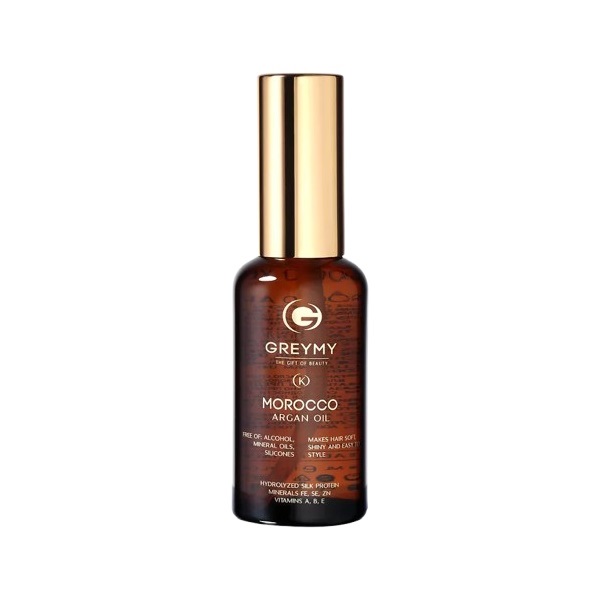 GREYMY Morocco Argan Oil - Марокканское аргановое масло для волос, 50 мл