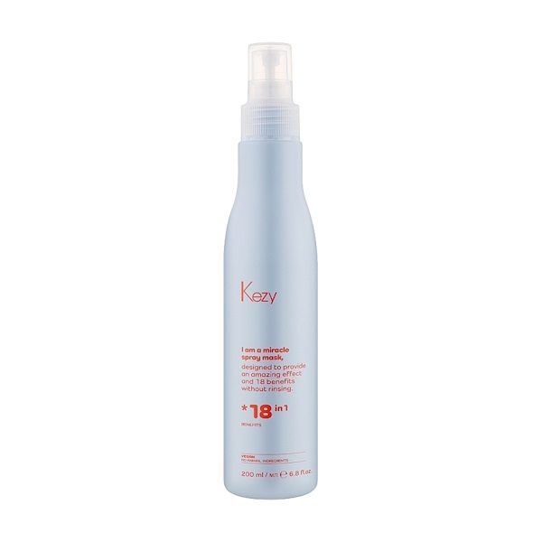 Kezy Miracle Spray Mask 18 in 1 – Несмываемая спрей-маска 18 в 1, 200 мл