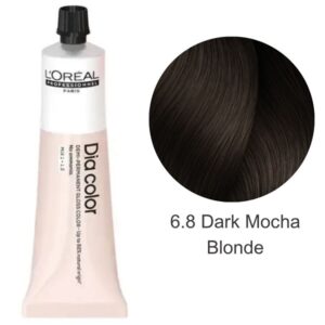 L’Oreal Professionnel Dia color – Крем-фарба для волосся 6.8 Темно-Русий Мокко, 60 мл