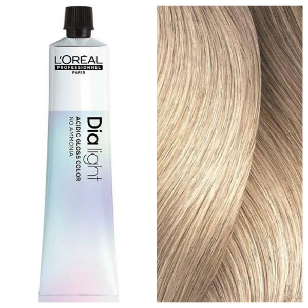 L'Oreal Professionnel Dia Light – Полуперманентная крем-краска 10.01 Натуральный Ледяной Молочный Коктейль, 50 мл