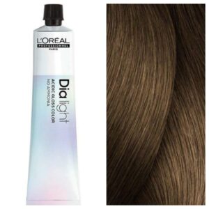 L'Oreal Professionnel Dia Light – Полуперманентная крем-краска 7.18 Пепельный Мокко Блонд, 50 мл