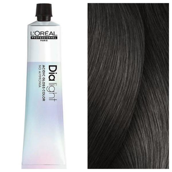 L'Oreal Professionnel Dia Light – Напівперманентна крем-фарба 6.11 Глибокий Попелястий Блондин, 50 мл