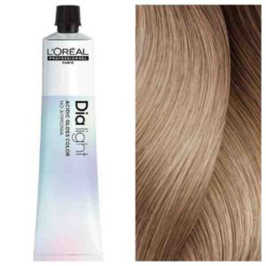 L'Oreal Professionnel Dia Light – Полуперманентная крем-краска для волос 10.12 Платиновый Пепельный Переливающийся Блонд Молочный Коктейль, 50 мл