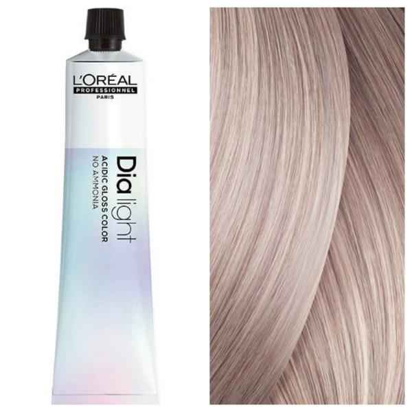 L'Oreal Professionnel Dia Light – Полуперманентная крем-краска для волос 10.21 Радужный Сорбет-Молочный Коктейль, 50 мл
