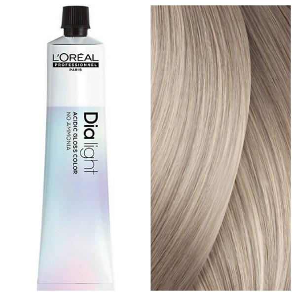 L'Oreal Professionnel Dia Light – Полуперманентная крем-краска для волос 10.82 Жемчужный Платиновый Блонд С Переливающимся Оттенком Мокко Молочный Коктейль, 50 мл