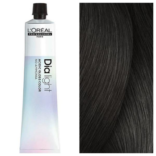L'Oreal Professionnel Dia Light – Напівперманентна крем-краска для волосся 5.11 Світлий Глибокий Попелястий Шатен, 50 мл