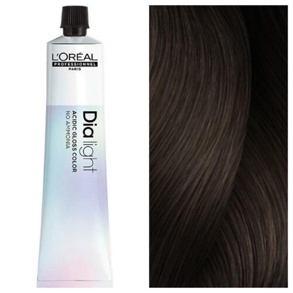L'Oreal Professionnel Dia Light – Напівперманентна крем-краска для волосся 5.8 Світлий Шатен Мокко, 50 мл