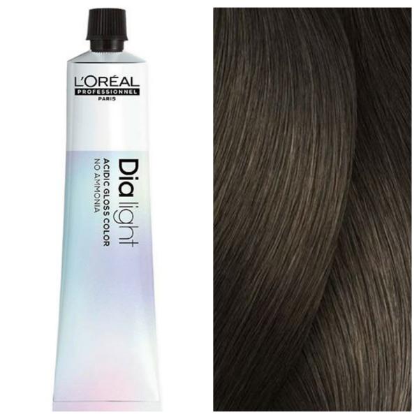 L'Oreal Professionnel Dia Light - Напівперманентна крем-фарба для волосся 6 Темно-Русий, 50 мл