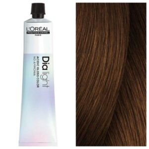 L'Oreal Professionnel Dia Light – Напівперманентна крем-фарба для волосся 6.34 Темно-Золотистий Мідний Блондин, 50 мл