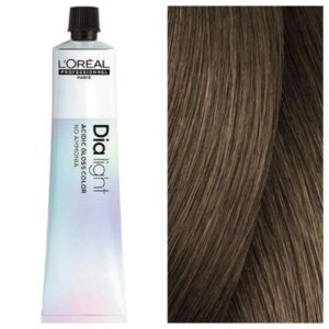 L'Oreal Professionnel Dia Light – Полуперманентная крем-краска для волос 7.8 Мокко Блонд, 50 мл