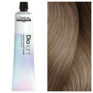 L'Oreal Professionnel Dia Light – Напівперманентна крем-фарба для волосся 9.12 Дуже Світлий Попелястий Переливчастий Блондин Молочний Коктейль, 50 мл
