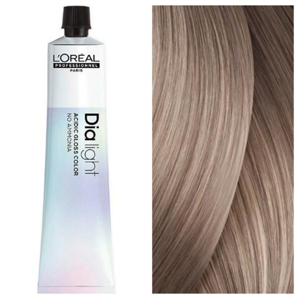 L'Oreal Professionnel Dia Light – Полуперманентная крем-краска для волос 9.82 Жемчужный Светло-Русый Переливающийся Мокко Молочный Коктейль, 50 мл