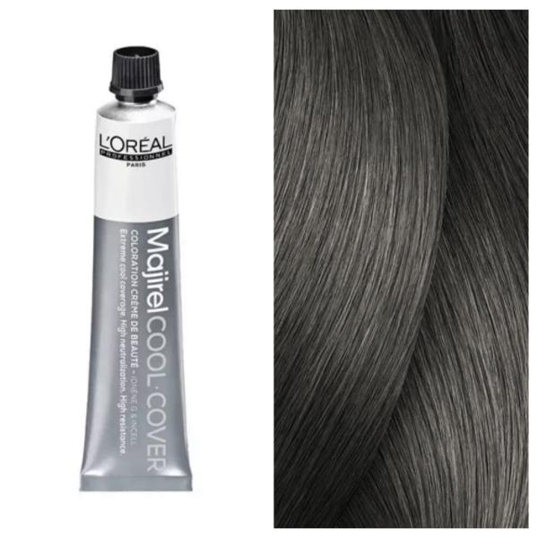 L'Oreal Professionnel Majirel Cool Cover - Стойкая крем-краска для волос 7.11 Глубокий Песочный Блонд, 50 мл