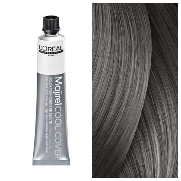 L'Oreal Professionnel Majirel Cool Cover - Стойкая крем-краска для волос 8.11 Светло-Русый Тёмно-Пепельный, 50 мл