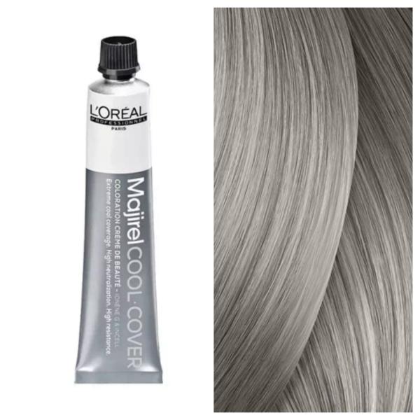 L'Oreal Professionnel Majirel Cool Cover - Стійка крем-фарба для волосся 9.1 Дуже Світлий Попелясто-Русий, 50 мл
