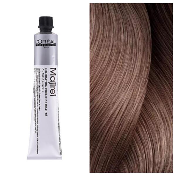 L’Oreal Professionnel Majirel High Resist – Стойкая крем-краска для волос 8.2 Переливающийся Светло-Русый Блонд, 50 мл