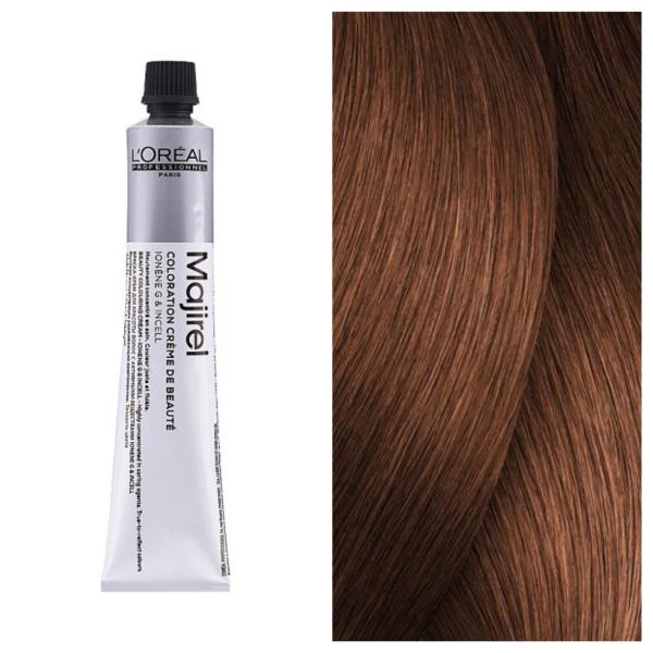 L’Oreal Professionnel Majirel - Стійка крем-фарба для волосся 7.35 Золотистий Махагоновий Блонд, 50 мл