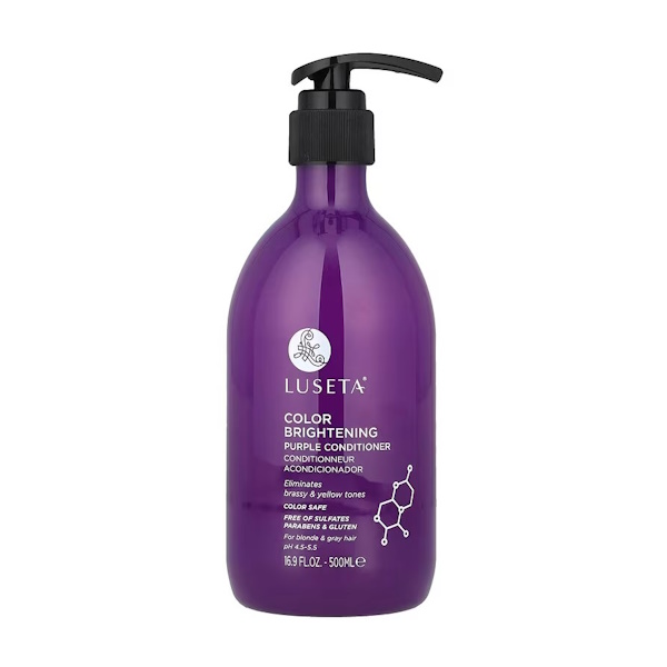 Luseta Beauty Color Brightening Purple Conditioner - Фиолетовый кондиционер для светлых волос, 500 мл