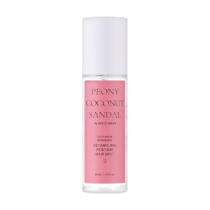 Rated Green Detangling Perfume Hair Mist Peony-Coconut-Sandal – Парфумований міст для волосся №3 з ароматом півонії, кокосу та сандалу, 80 мл