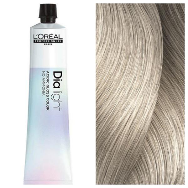 L'Oreal Professionnel Dia Light – Полуперманентная крем-краска 10.18 Жемчужно-Платиновый Пепельный Блонд Мокко Милкшейк, 50 мл
