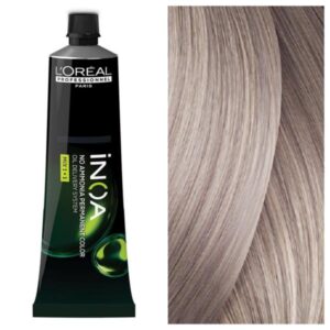 L’Oreal Professionnel INOA - Стійка крем-фарба для волосся без аміаку 10.21 Світлий Переливчастий Попелясто-Русий , 60 г