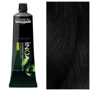L’Oreal Professionnel INOA - Стійка крем-фарба для волосся без аміаку 2 Темний Коричневий, 60 г