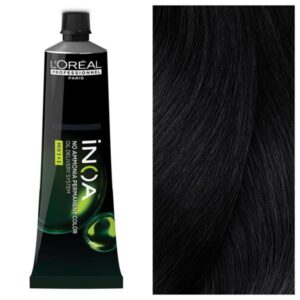 L'Oreal Professionnel INOA - Стійка крем-фарба для волосся без аміаку 2.10 Інтенсивний Темний Попелясто-Коричневий, 60 г