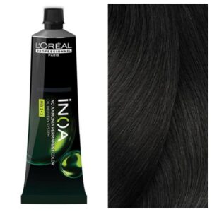 L’Oreal Professionnel INOA - Стійка крем-фарба для волосся без аміаку 4.0 Коричневий, 60 г