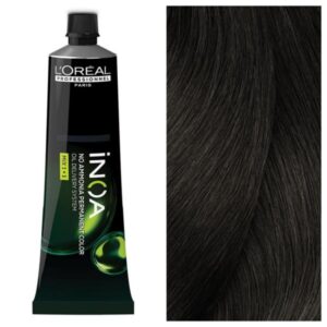 L’Oreal Professionnel INOA - Стійка крем-фарба для волосся без аміаку 4.3 Золотистий Шатен, 60 г