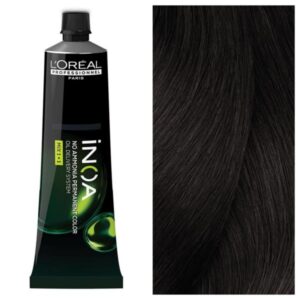L’Oreal Professionnel INOA - Стойкая крем-краска для волос без аммиака 4.8 Мокко Шатен, 60 г