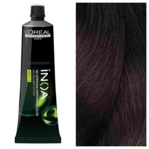 L’Oreal Professionnel INOA - Стойкая крем-краска для волос без аммиака 5.32 Светло-Золотистый Переливающийся Шатен, 60 г