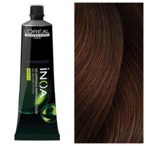 L’Oreal Professionnel INOA - Стойкая крем-краска для волос без аммиака 5.4 Светло-Медный Шатен, 60 г