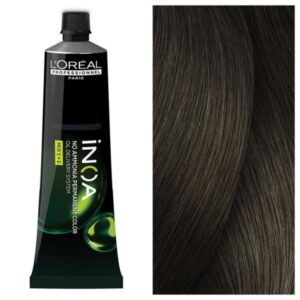 L’Oreal Professionnel INOA - Стойкая крем-краска для волос без аммиака 6.0 Глубокий Темно-Русый, 60 г