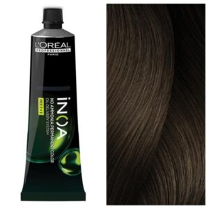L’Oreal Professionnel INOA - Стійка крем-фарба для волосся без аміаку 6.23 Темний Переливчастий Золотистий Блондин, 60 г