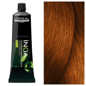 L’Oreal Professionnel INOA - Стойкая крем-краска для волос без аммиака 6.45 Темно-Медный Блонд С Оттенком Красного Дерева, 60 г