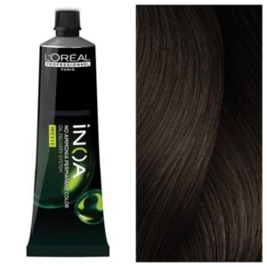L’Oreal Professionnel INOA - Стойкая крем-краска для волос без аммиака 6.8 Темно-Русый Мокко, 60 г