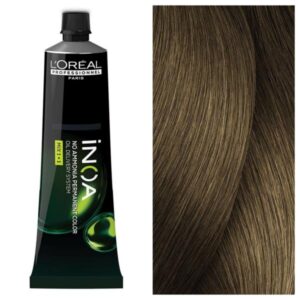 L'Oreal Professionnel INOA - Стійка крем-фарба для волосся без аміаку 7.31 Золотисто-Попелястий Блонд, 60 г