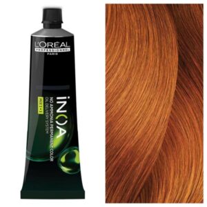 L’Oreal Professionnel INOA - Стійка крем-фарба для волосся без аміаку 7.44 Глибокий Мідний Блонд, 60 г