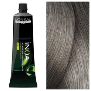 L’Oreal Professionnel INOA - Стойкая крем-краска для волос без аммиака 8.1 Светло-Пепельный Блондин, 60 г
