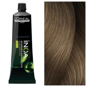 L’Oreal Professionnel INOA - Стойкая крем-краска для волос без аммиака 8.12 Светло-Пепельный Переливающийся Блондин, 60 г