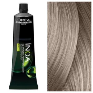 L'Oreal Professionnel INOA - Стійка крем-фарба для волосся без аміаку 9.1 Дуже Світлий Попелясто-Русий, 60 г