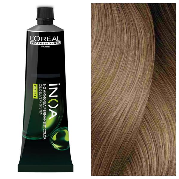 L’Oreal Professionnel INOA - Стойкая крем-краска для волос без аммиака 9.13 Очень Светлый Бежевый Блонд, 60 г