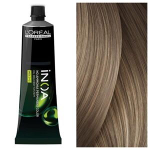 L’Oreal Professionnel INOA - Стійка крем-фарба для волосся без аміаку 9.2 Дуже Світлий Переливчастий Блондин, 60 г