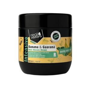 Real Natura Mask Super Hair Food Banana & Guarana – Маска для укрепления волос, 500 мл